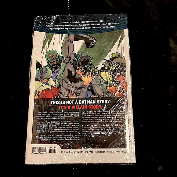 All-Star Batman Vol 2: Ends of the Earth - HARDCOVER - Picture 3 of 3